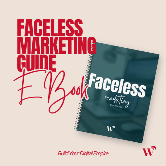 Faceless Marketing Guide Ebook