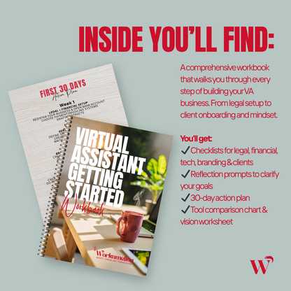 Virtual Assistant Getting Started Workbook