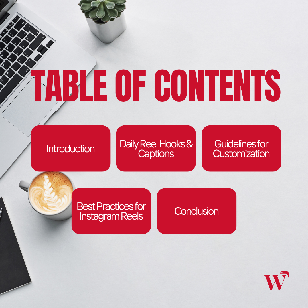 Reels, Hooks & Captions Ebook With MRR