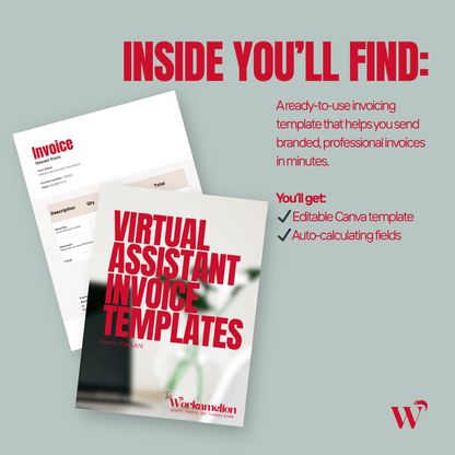 Virtual Assistant Invoicing Template