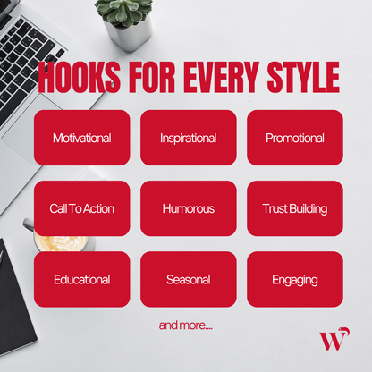 200 Viral Hooks Ebook With MRR