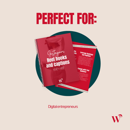 Reels, Hooks & Captions Ebook With MRR