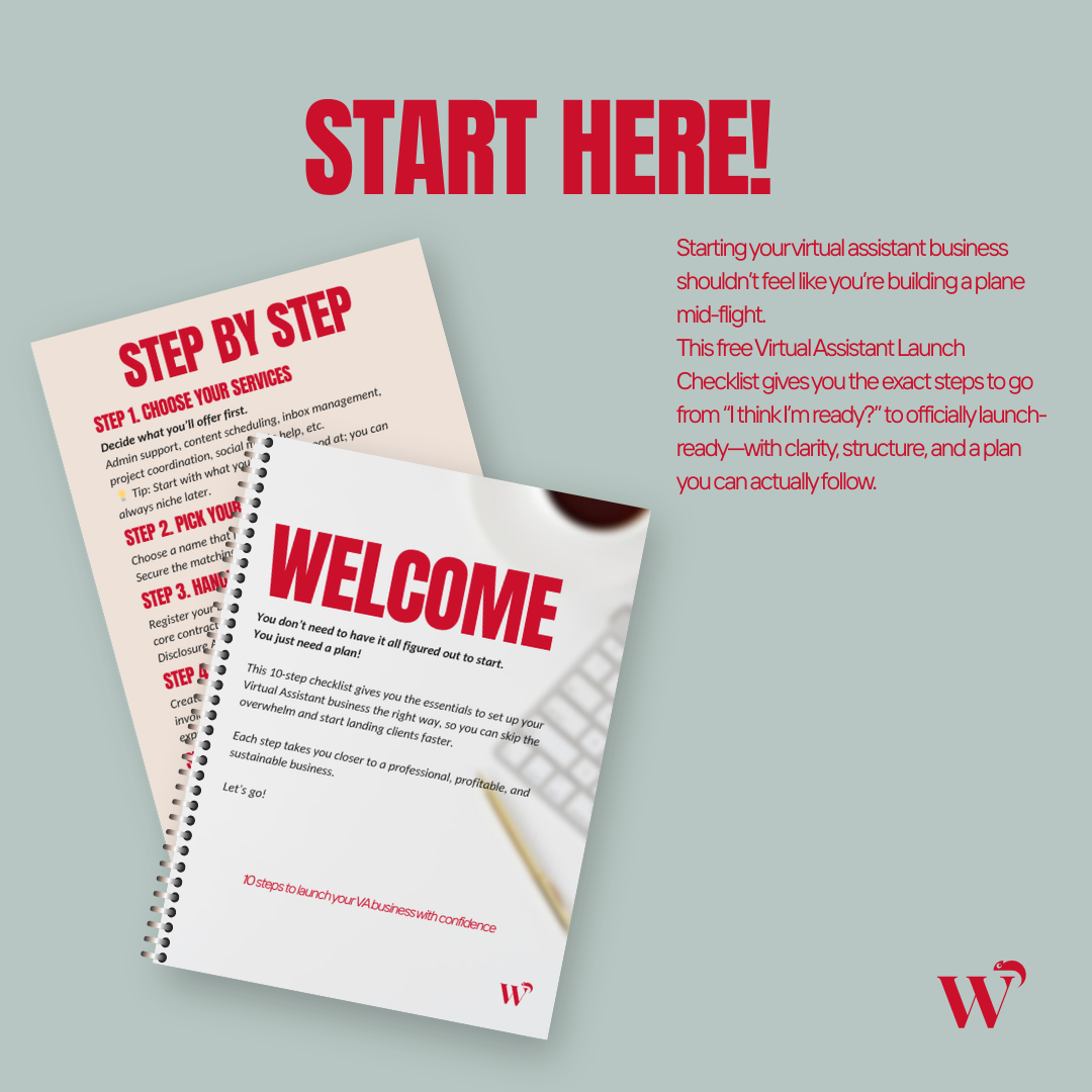 Start Your VA Business: The Virtual Assistant Launch Checklist