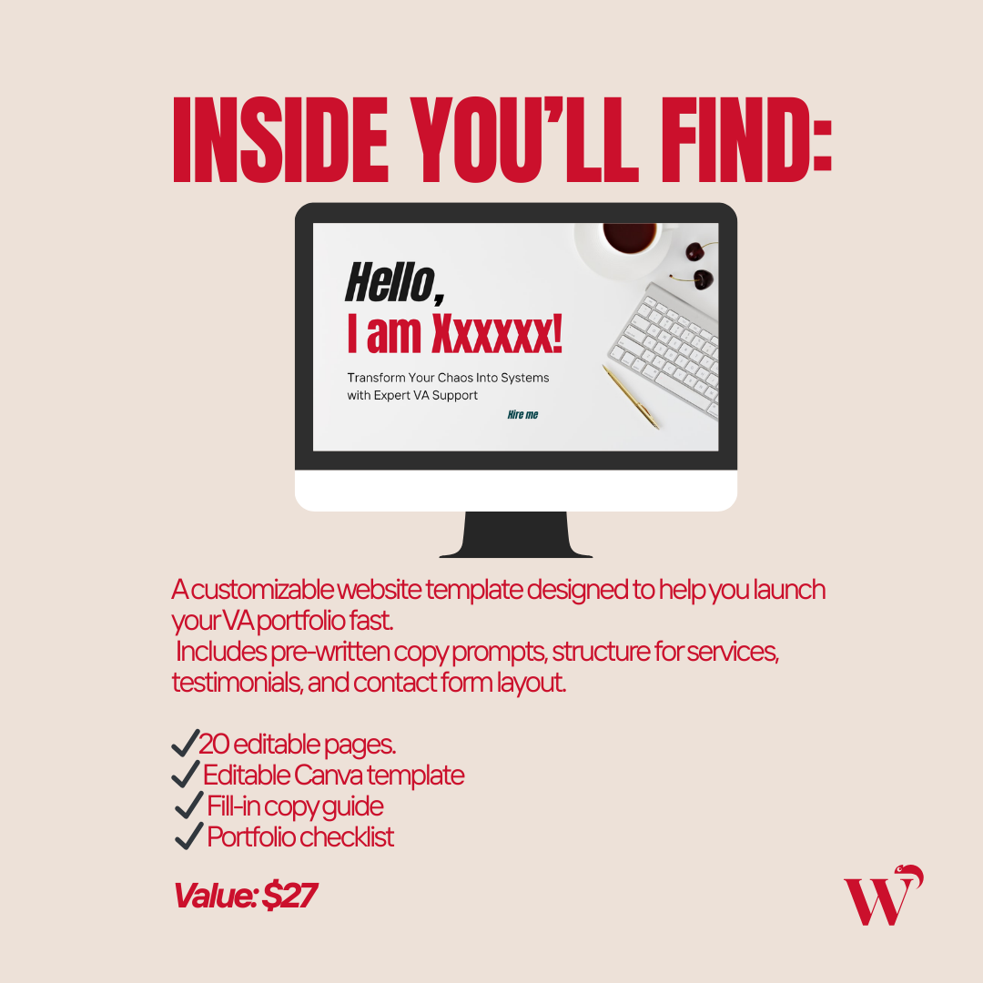 Complete  Virtual Assistant Startup Kit